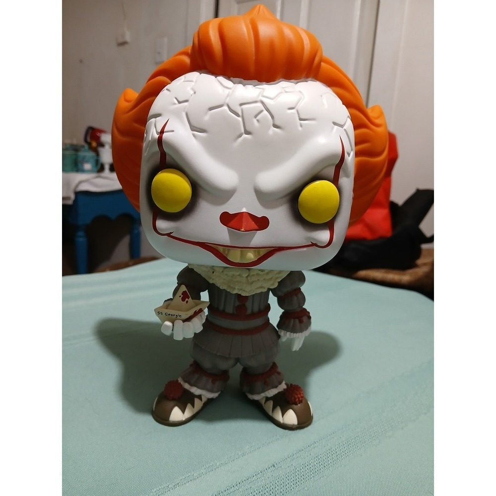Funko Pop IT Pennywise Figure SS Georgie Boat‎ Horror Collectible